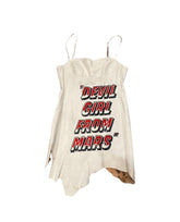 Mimi Wade “Devil Girl From Mars” Hand Painted Canvas Reversible Jaguar Dress